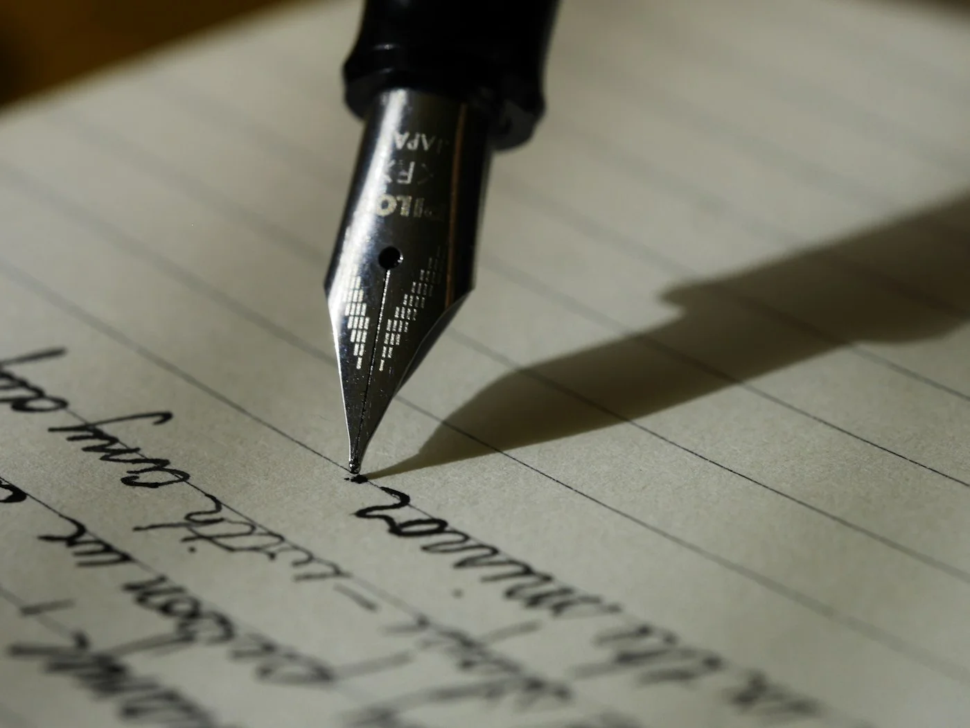 Archival literary manuscript on aged paper